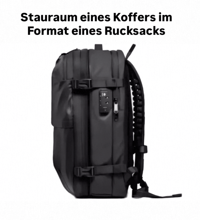 wanderrucksack als fluggepäck Handgepäck Reise-/Wanderrucksack MALVEO Pro mit integriertem Vakuumsystem – Malveo